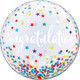 22 inch Congratulations Confetti Stars Bubble Balloon (1)