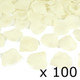 Cream Rose Petals (100)