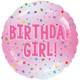 18 inch Birthday Girl Foil Balloon (1)