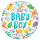 18 inch Baby Boy Colourful Bugs Foil Balloon (1)