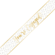 Golden Confetti Engagement Banner - 2.7m (1)