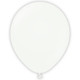 12" Standard White Kalisan Latex Balloons (100)
