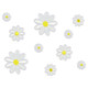 Daisy Iron-on Patches (10)
