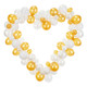 White Heart Garland DIY Balloon Kit (1)