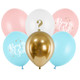 12 inch Boy Or Girl Assorted Latex Balloons (6)