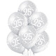 12 inch 25th Anniversary Latex Balloons (6)