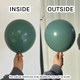 5" Willow Tuftex Latex Balloons (50)