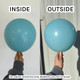 5" Sea Glass Tuftex Latex Balloons (50)