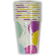 Pastel Patterned Paper Cups (10)