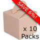 Nude Cardboard Box Weights - 10 Packs of 10