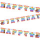 Paw Patrol Rainbow Happy Birthday Letter Paper Banner - 2m (1)