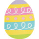 Eggcellent Easter Egg Shaped Paper Napkins (16)