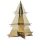 Gold Christmas Tree Cupcake Stand (1)