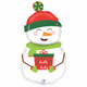 40 inch Holiday Snowman Foil Balloon (1)