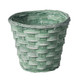 Green Bamboo Casi Lined Pot - 15cm (1)