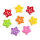 Dotty Star Novelty Buttons (8)