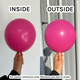 18" Fashion Fuchsia Sempertex Latex Balloons (25)