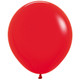 18" Fashion Red Sempertex Latex Balloons (25)