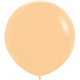 3ft Fashion Peach Blush Sempertex Latex Balloons (2)