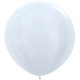 3ft Satin Pearl Sempertex Latex Balloons (2)