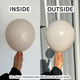 12" Pastel Dusk Cream Sempertex Latex Balloons (50)