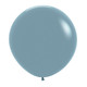 24" Pastel Dusk Blue Sempertex Latex Balloons (3)