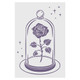 Once Upon a Time Enchanting Rose Embossing Folder - 4" x 6" (1)