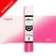 DAMAGED - Pink Cold Colour Changing Vinyl - 12" x 60" (1)