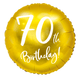 18 inch 70th Birthday Gold Foil Balloon (1)