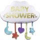 21 inch Baby Shower Mobile Cloud Foil Balloon (1)