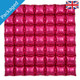 36" Fuchsia Waffle Square Foil Balloon (1) - PACKAGED