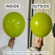 13" Standard Light Green Gemar G-Link Latex Balloons (50)