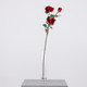 72cm Red Open Rose Spray (1)