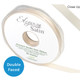 Cream Satin Ribbon - 10mm x 20m (1)