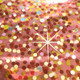 20 inch Rose Gold Glittergraphic Star Balloon (1) - UNPACKAGED