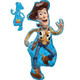44 inch Woody Toy Story 4 Supershape Foil Balloon (1)