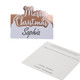 Christmas Rose Gold & White Trivia Place Cards (10)
