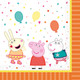 Peppa Pig Bright Party Paper Napkins (16)