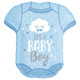 24 inch Baby Boy Onesie Supershape Foil Balloon (1)