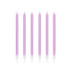 6 inch Light Lilac Tall Candles (12)