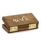 Mr & Mrs Wooden Wedding Ring Box (1)
