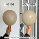 12" Fashion White Sand Sempertex Latex Balloons (50)
