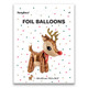 24 inch Standing Reindeer Foil Balloon (1)