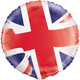 18 inch Union Jack Round Foil Balloon (1)