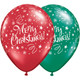 11 inch Assorted Christmas! Festive Latex Balloons (25)