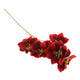 67cm Velvet Red Poinsettia Spray (1)