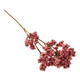 36cm Pink Glittered Berry Pick (1)