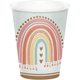 Boho Rainbow Paper Cups (8)