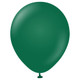 12" Standard Dark Green Kalisan Latex Balloons (100)