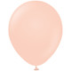 18" Macaron Salmon Kalisan Latex Balloons (25)